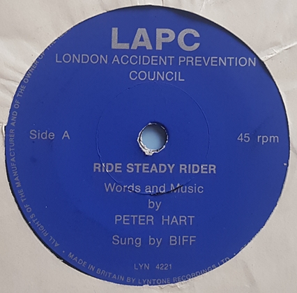 LAPC London Accident Prevention Council ‎– Ride Steady Rider